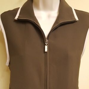 Astra olive green vest